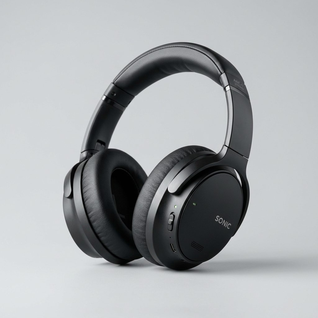 Stereo Noise-Cancelling Headphones